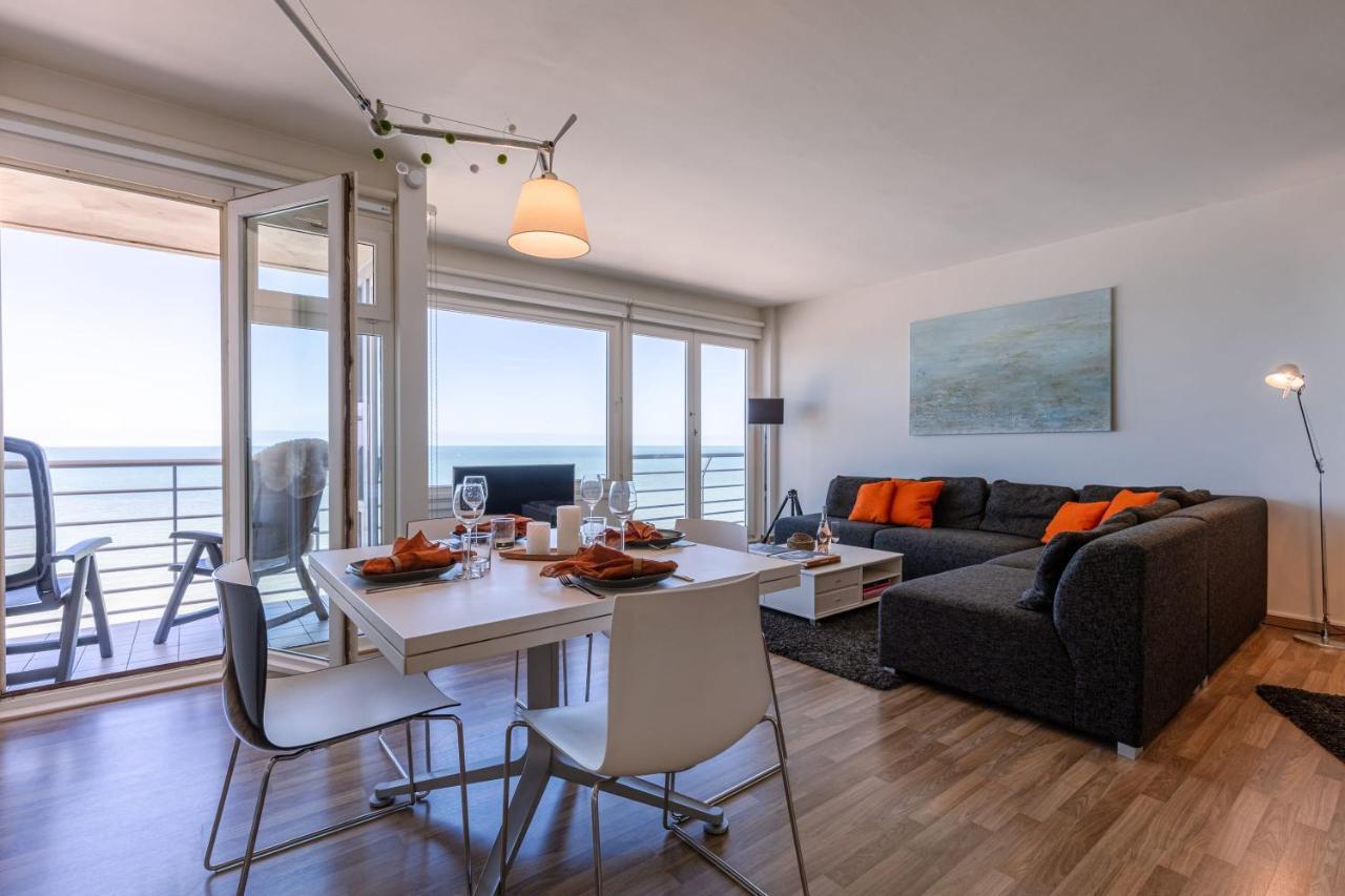 Excellent Southern Furnished Apartment With Beautiful Sea View Nieuwpoort Zewnętrze zdjęcie